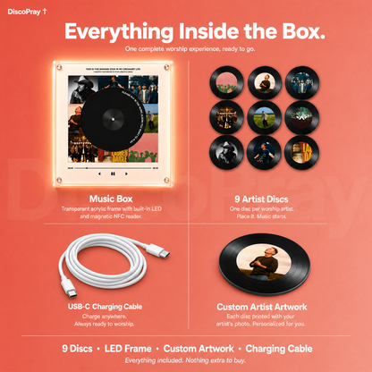 DiscoPray™ Christian Worship Music Gift
