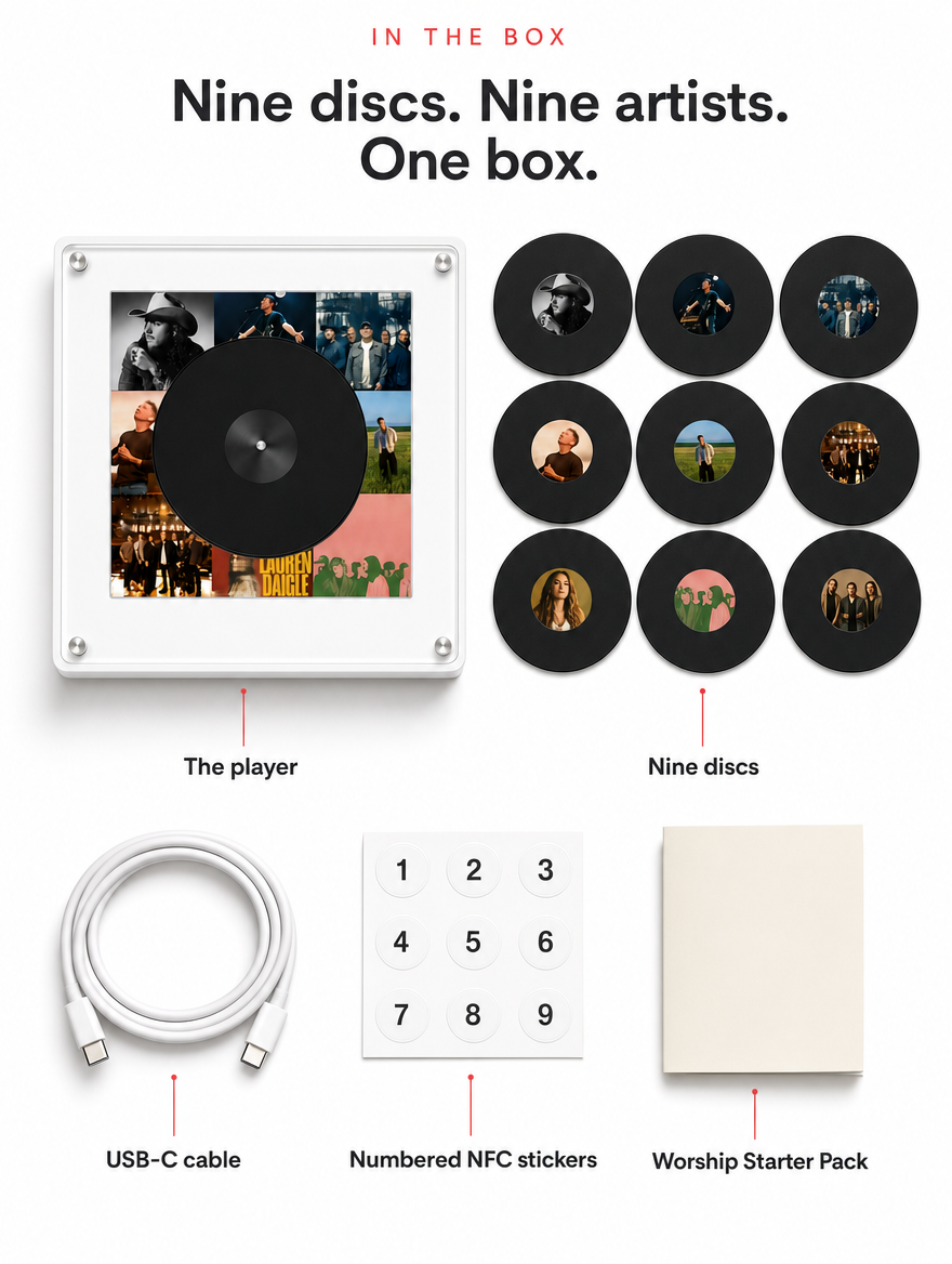DiscoPray™ Mini Worship Player