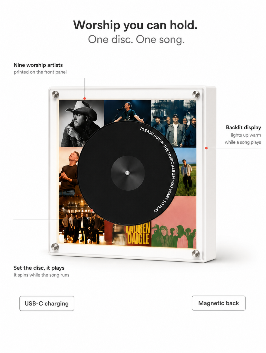 DiscoPray™ Mini Worship Player